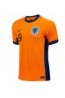 Nederland Wout Weghorst #9 Fotballdrakt Hjemme Klær EM 2024 Korte ermer